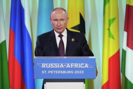 Владимир Путин заявил о подтверждении Африкой позиции справедливого мироустройства
