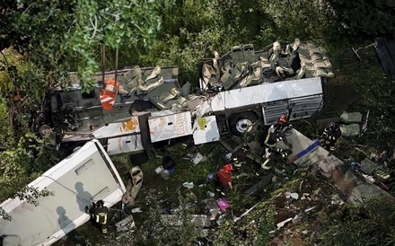 В Италии разбился автобус с детьми