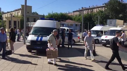 Появилось видео массовой драки у станции метро «Электрозаводская»