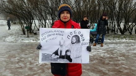 В Петербурге проходят акции противников и сторонников передачи РПЦ Исаакиевского собора