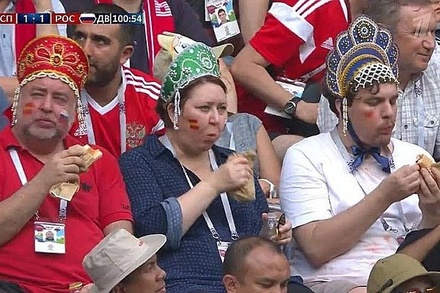«Фанат в кокошнике» предсказывает победу России над Хорватией со счётом 2:1