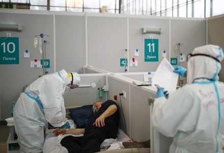 В России за сутки зафиксировано 8 944 случая заражения коронавирусом