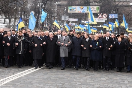 МВД сообщило о 8 тысячах участниках на «Марше достоинства» в Киеве