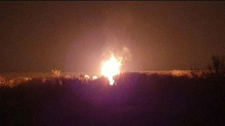В городе Лутугино в Луганской области произошёл взрыв на газопроводе