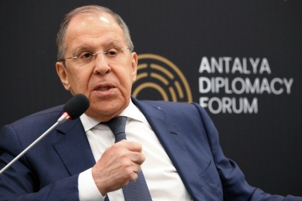 Сергея Лаврова назвали «рок-звездой дипломатии» на форуме в Анталье