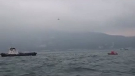 Опубликовано видео поисковой операции на месте крушения Ту-154