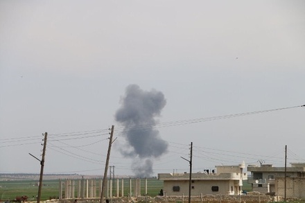 В Сирии мятежники сбили военный самолёт