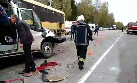 12 человек погибли в ДТП с участием автобуса и маршрутки в Тверской области