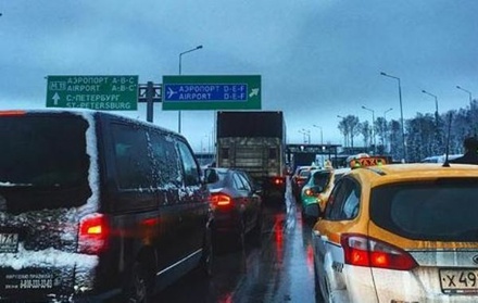 В районе Ленинградского шоссе случился коллапс из-за введения платы на М11