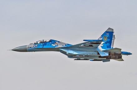 Двое пилотов упавшего на Украине Су-27 погибли
