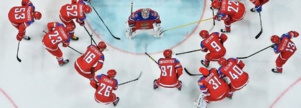 Россия ведёт 3:0 в матче со Швейцарией на чемпионате мира по хоккею