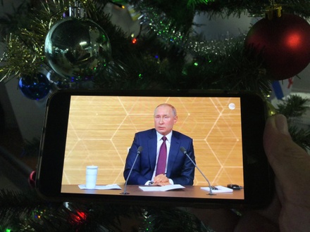 Большой пресс-конференции Владимира Путина до Нового года не будет