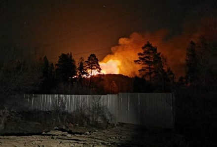 Спасатели ликвидировали горение на полигоне «Сабурово» в Щёлкове