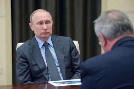 Путин предложил Рогозину возглавить Роскосмос