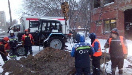 В Барнауле ликвидировали аварию на теплосети