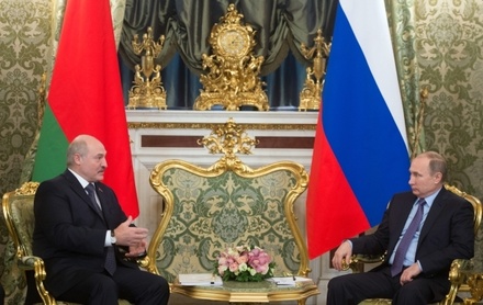 Президенты России и Белоруссии встретились в Кремле