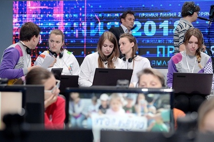 Волонтёры рассказали о тематике вопросов для Прямой линии с Владимиром Путиным