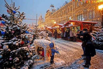 Красная площадь в новогоднюю ночь будет открыта для всех желающих