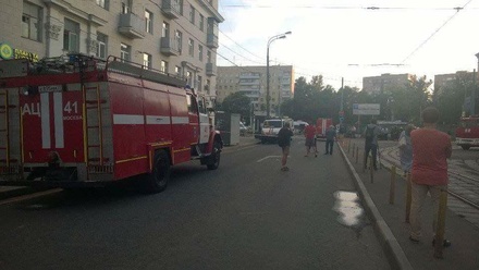 От взрыва у метро «Войковская» разлетелась брусчатка