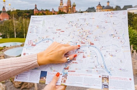 В Москве создали новые карты города на русском, английском и китайском языках