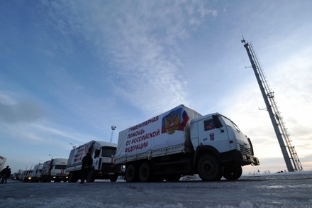 Гуманитарная помощь для Донбасса проходит оформление на границе