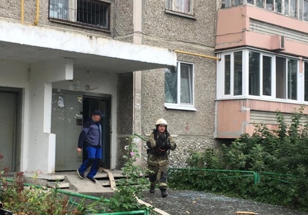 В Екатеринбурге произошёл взрыв газа в жилом доме