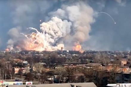 Сумма ущерба после пожара на военном складе под Харьковом может достичь $11 млн