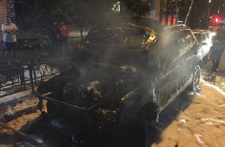 Полиция возбудит уголовное дело из-за поджога автомобиля Александра Шпрыгина