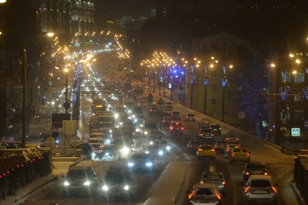 На дорогах Москвы ожидаются серьёзные заторы из-за ухудшения погоды