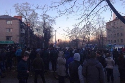 В Донбассе вспыхнули беспорядки после гибели ребёнка под машиной ВСУ