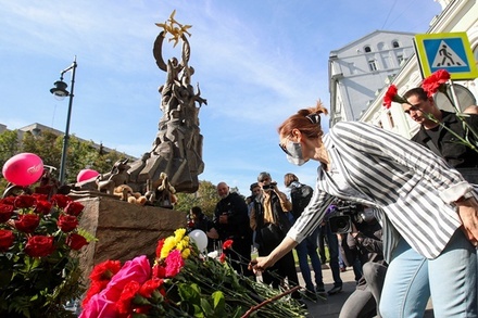 В Москве началась акция памяти жертв трагедии в Беслане