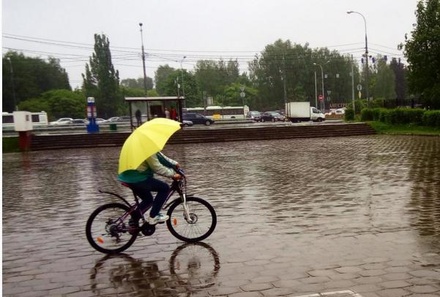 Организаторы акции «На работу на велосипеде» пожаловались на погоду