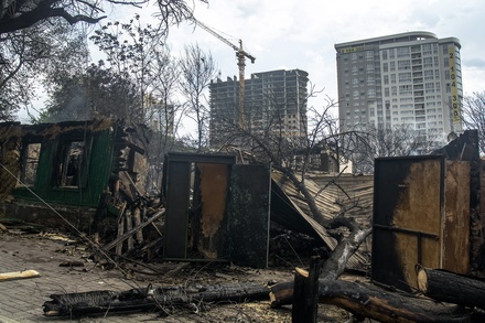 СМИ: причиной пожара в Ростове-на-Дону стали умышленные поджоги