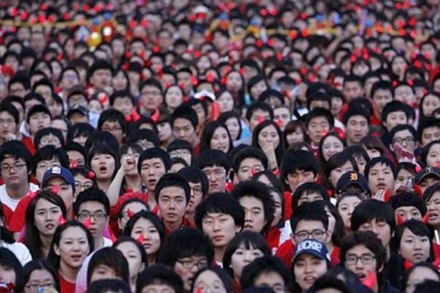 Население Китая выросло до 1 млрд 395 млн человек