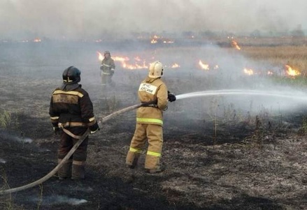 Сотрудник МЧС пропал при тушении пожара в Красноярском крае