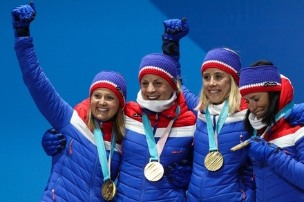 Норвегия стала лидером в медальном зачёте на Олимпийских играх