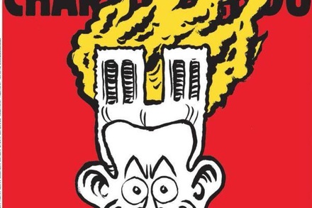 Charlie Hebdo опубликовал карикатуру на пожар в Нотр-Дам-Даме