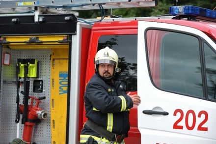 60 человек эвакуированы из горящего общежития в Москве