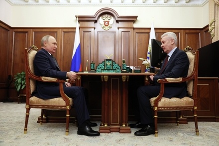 Владимир Путин обсудил с Сергеем Собяниным развитие столицы