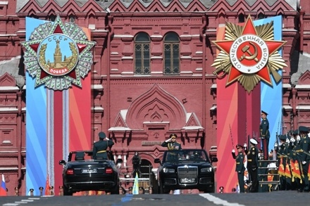 На Красной площади началась генеральная репетиция парада Победы