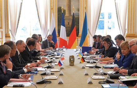 Лидеры страны «нормандской четвёрки» договорились ускорить выполнение Минска-2