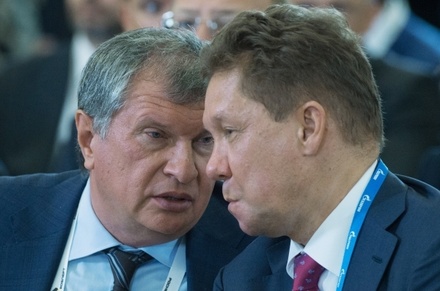 В «Газпроме» и «Роснефти» не комментируют лидерство Миллера и Сечина в рейтинге Forbes