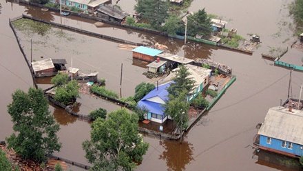 В Амурской области эвакуировали 980 человек из-за наводнения