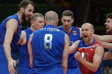 Волейболисты сборной России обыграли Польшу и вышли в 1/4 финала Олимпиады