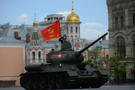 Генеральная репетиция Парада Победы завершилась на Красной площади в Москве