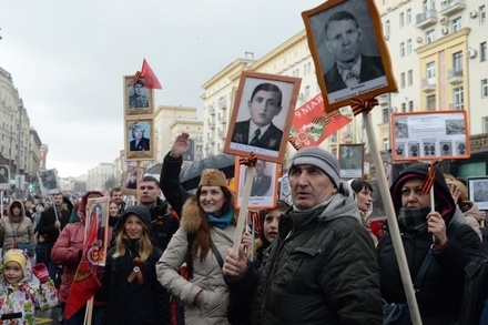 Организаторы акции «Бессмертный полк» в Москве ожидают до 1 млн участников