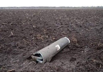 На территории Белоруссии упала украинская ракета С-300