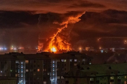 Крупный пожар в Нижневартовске локализовали