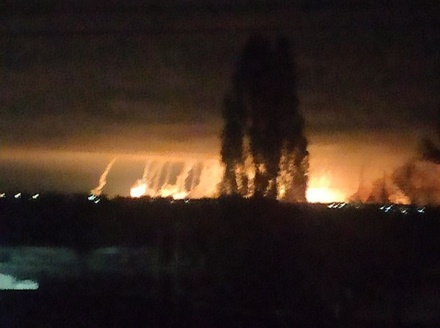 СМИ: ВС РФ нанесли удар по скоплению вооружений Украины в Павлограде