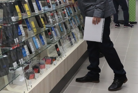 В Москве ограбили магазин сотовых телефонов